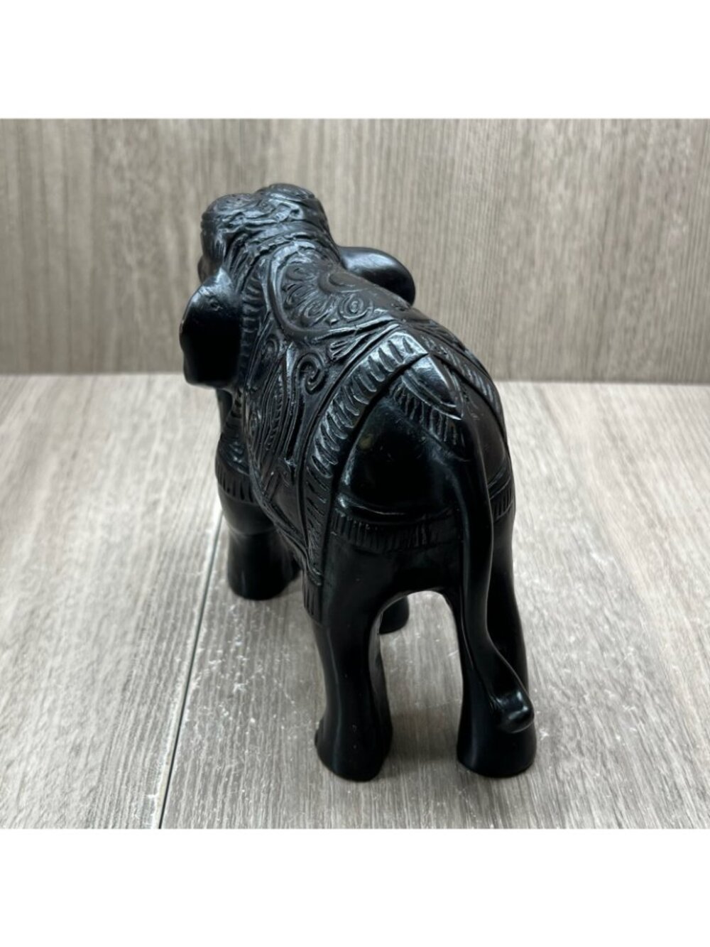 Elephant Figurine Statue Home Decor Lucky Charm Collectible - Picture 6 of 13
